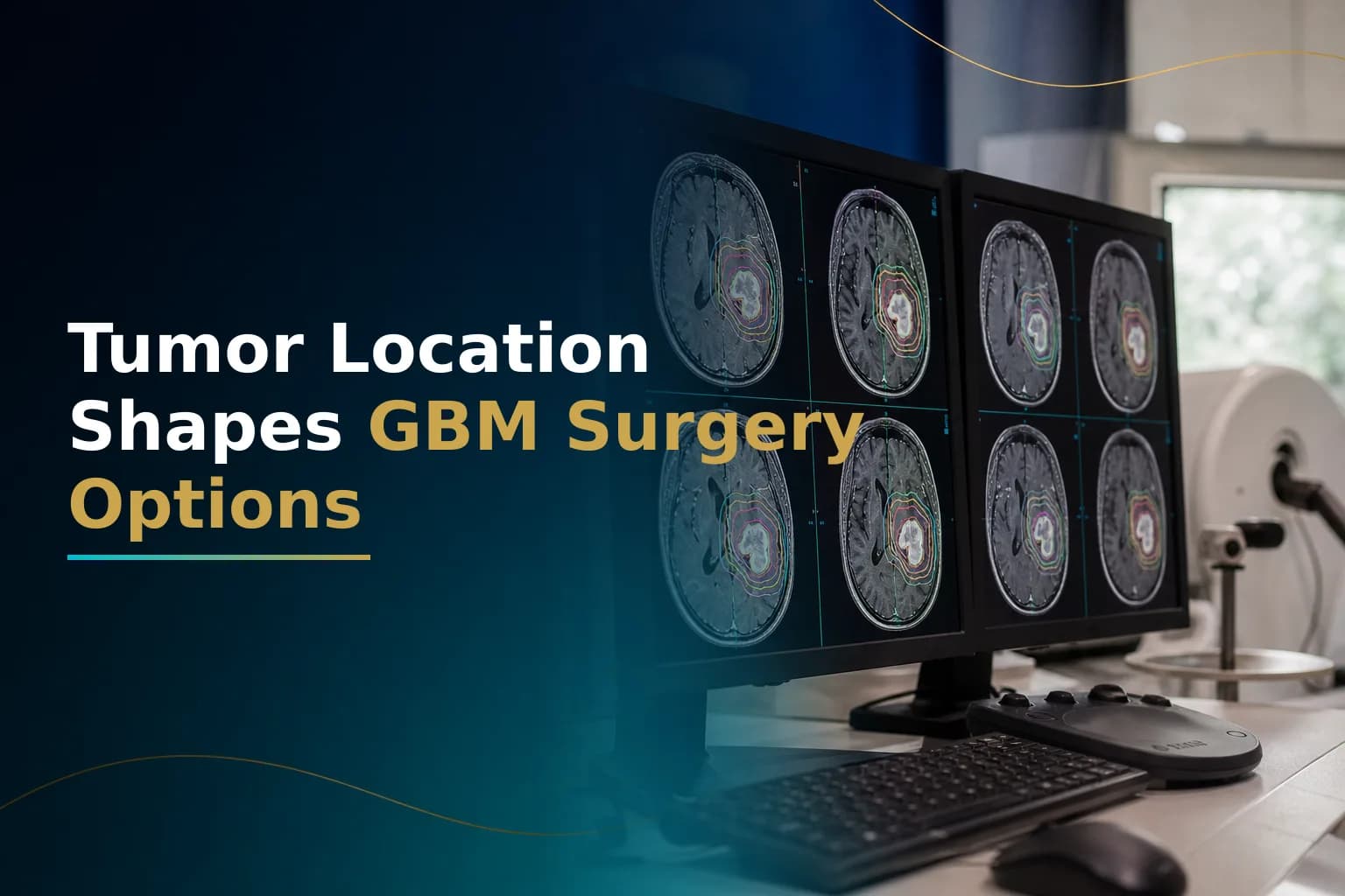 How Glioblastoma Tumor Location Shapes Surgery Options