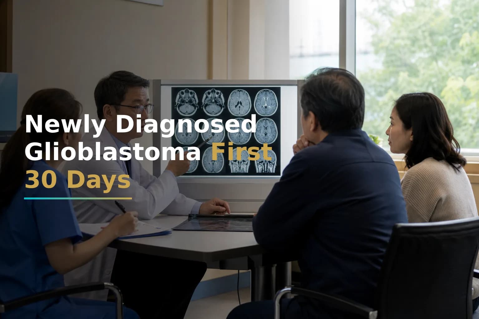 Newly Diagnosed Glioblastoma: What to Expect in the First 30 Days After Diagnosis