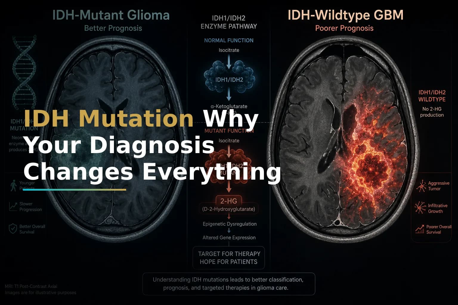 IDH-Mutant Glioma vs. Glioblastoma: Why Your Diagnosis Type Changes Everything About Treatment and Prognosis