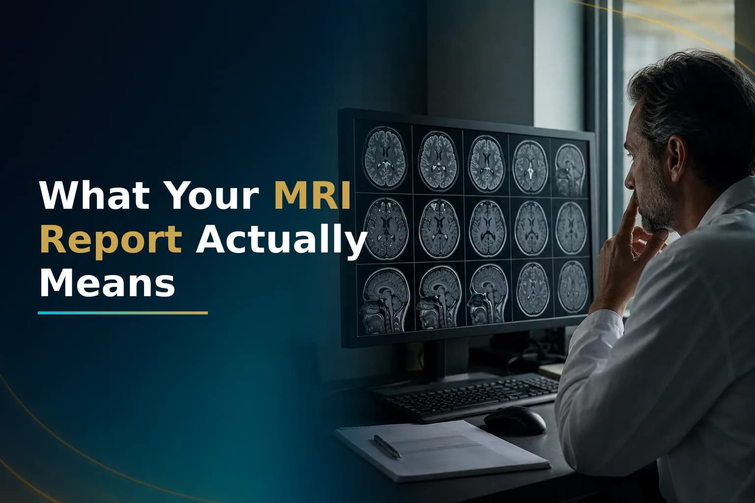 What Your Glioblastoma MRI Report Terms Actually Mean